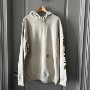 NWT Carhartt Men's Cream Hoodie